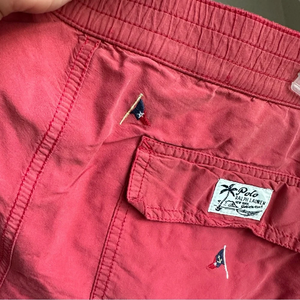 Polo‎ by Ralph Lauren Sz S Shorts Flag Print